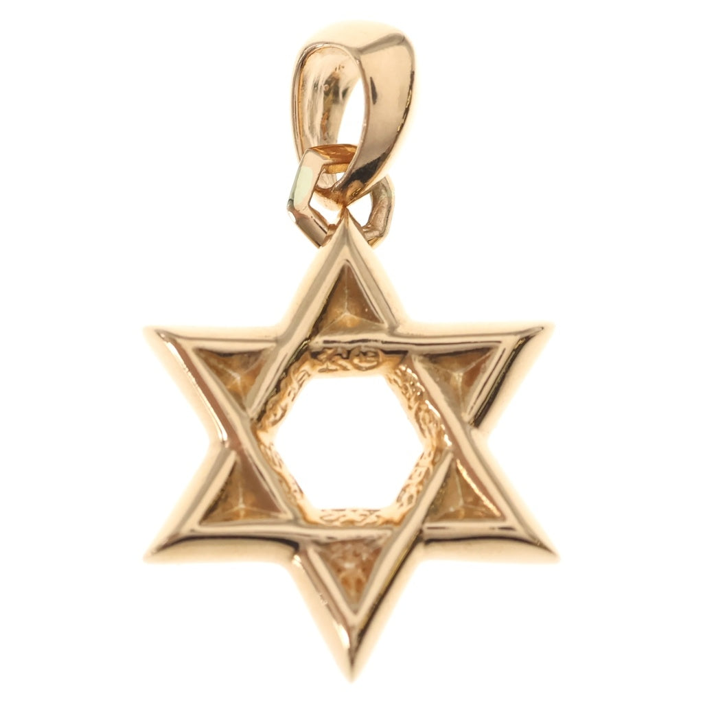 CHROME HEARTS(クロムハーツ) 22K STAR OF DAVID PENDANT P D スターオブダビデ パヴェダイヤモンド ペンダントトップ ゴールド