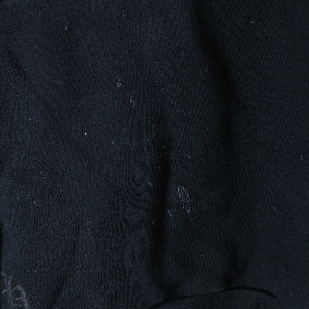 CHROME HEARTS(クロムハーツ) SWTSHRT HD PLVR CHプラスプリント プルオーバースウェットパーカー フーディー ブラック