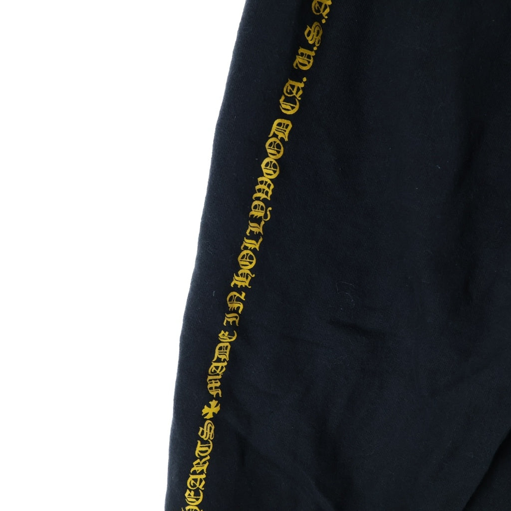 CHROME HEARTS(クロムハーツ) SWTSHRT HD PLVR CHプラスプリント プルオーバースウェットパーカー フーディー ブラック