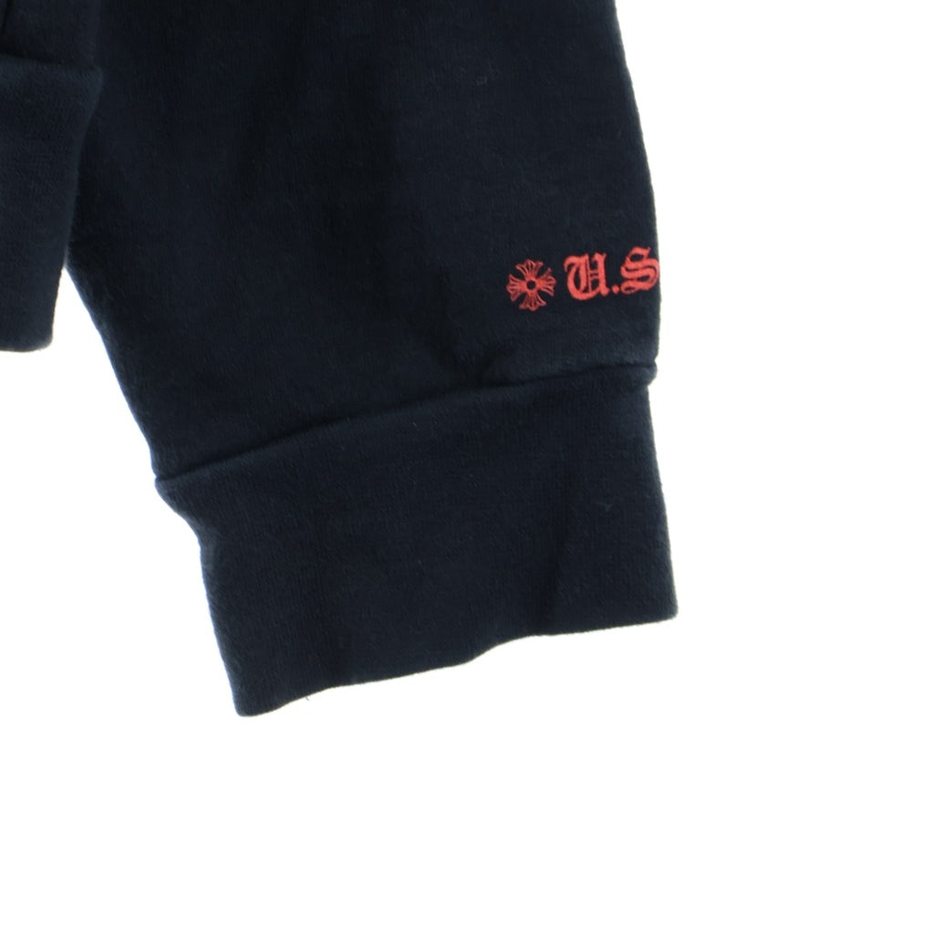 CHROME HEARTS(クロムハーツ) SWTSHRT HD PLVR LTD ONLINE オンライン限定 ホースシュープリント プルオーバースウェットパーカー フーディー ブラック