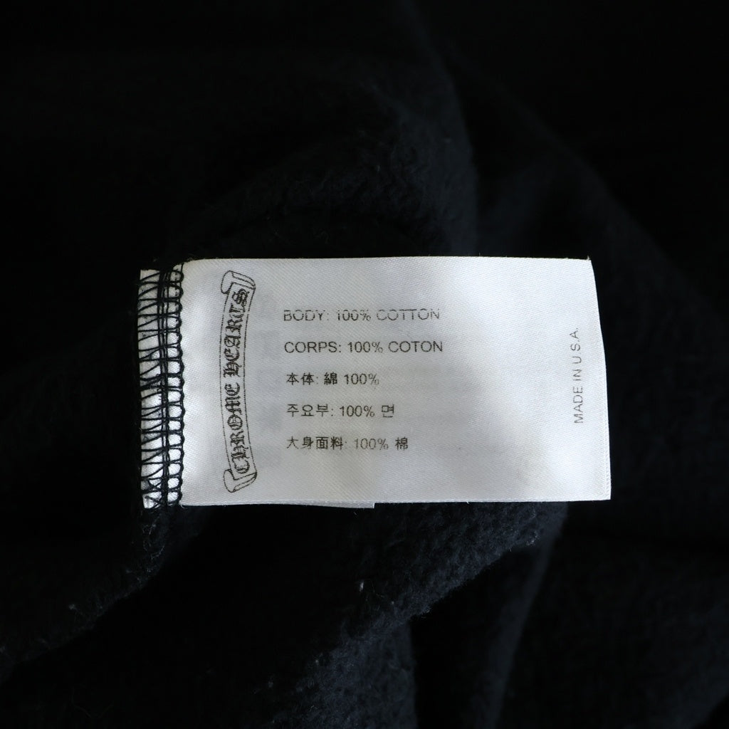 CHROME HEARTS(クロムハーツ) SWTSHRT HD PLVR LTD ONLINE オンライン限定 ホースシュープリント プルオーバースウェットパーカー フーディー ブラック