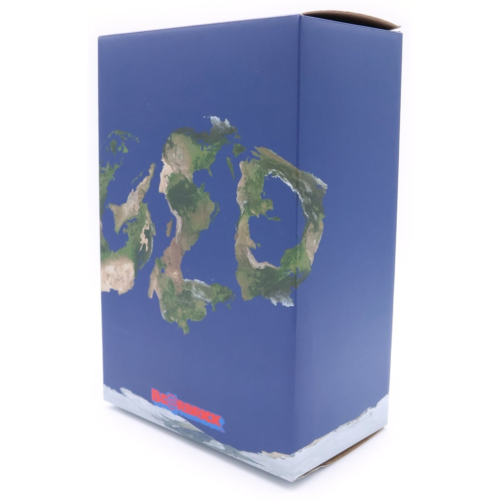 BE@RBRICK(ベアブリック) GEO EARTH 100% 400% ジオアース フィギュア クリア