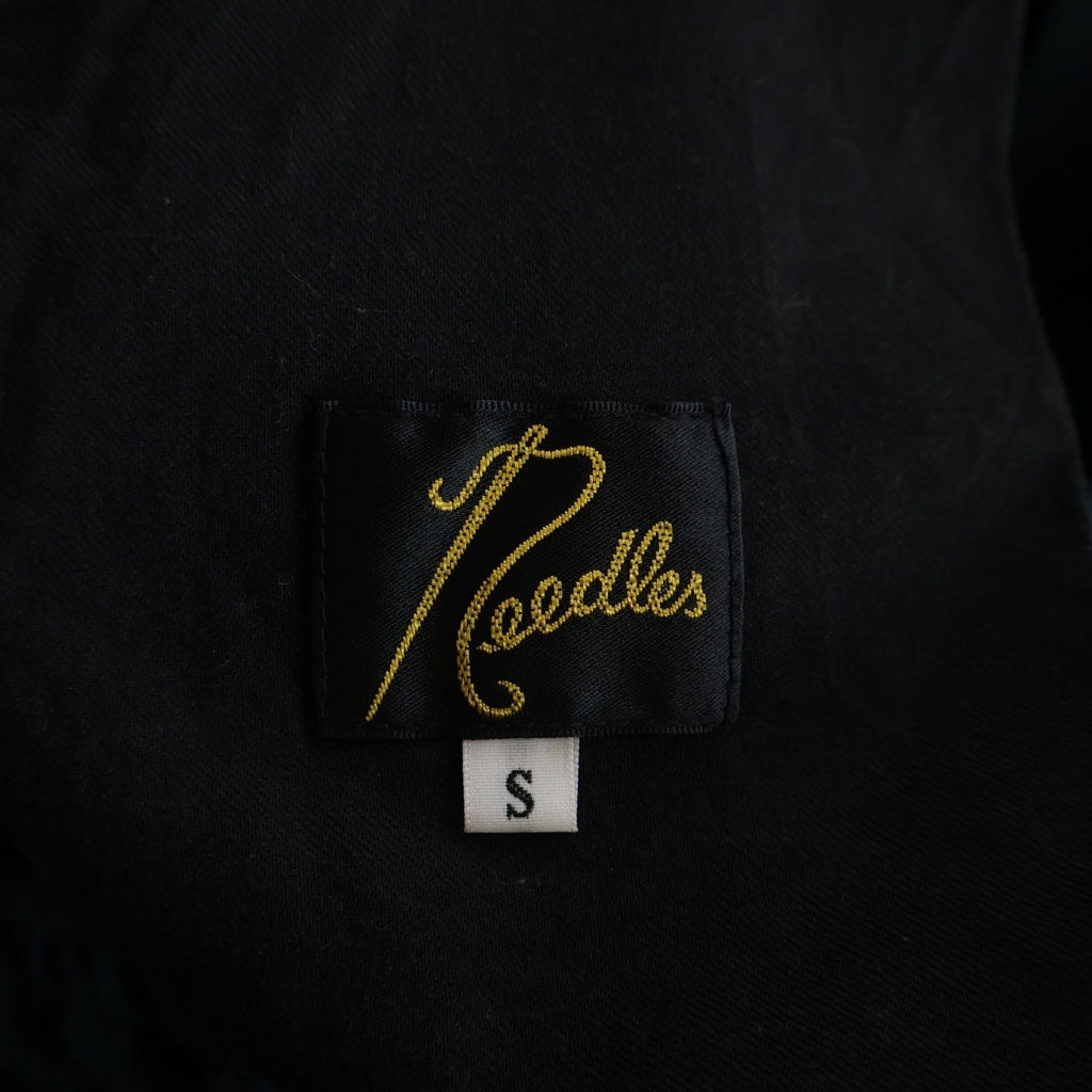 Needles(ニードルス) Piping Cowboy Pant ロゴ刺繍 カウボーイパンツ グリーン QV218