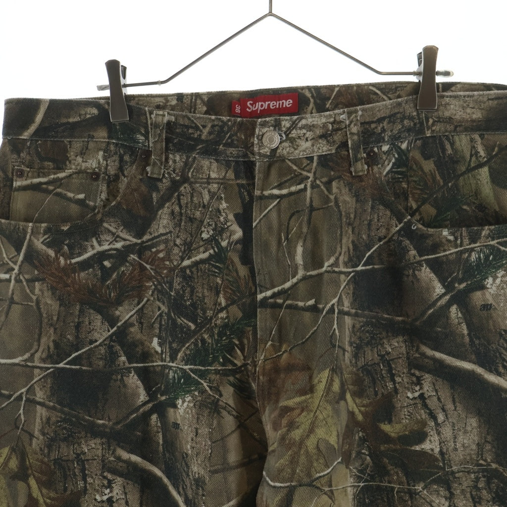 SUPREME(シュプリーム) 25AW Baggy Jean Realtree AP Camo リアルツリー カモフラージュ 迷彩 バギージーンズ パンツ カーキ