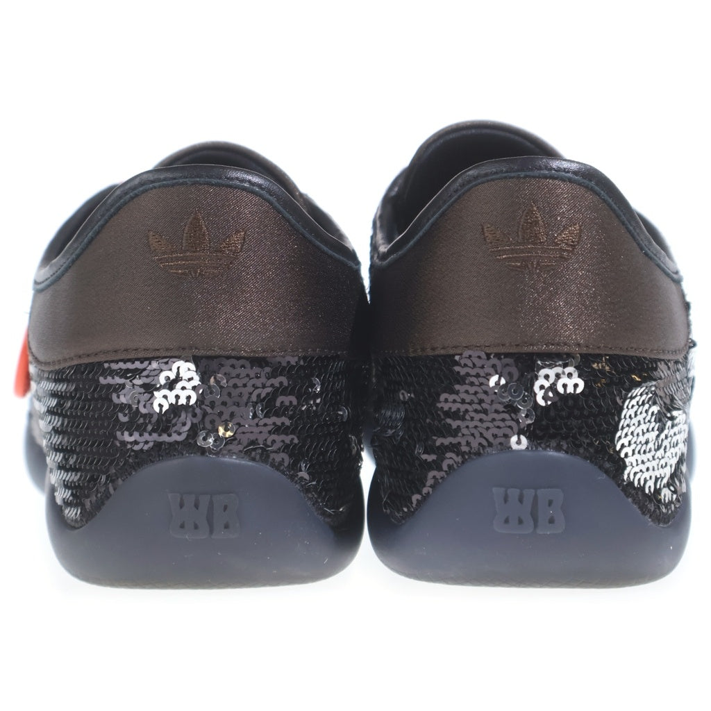 adidas(アディダス) WALES BONNER KARINTHA LO SEQUIN ウェールズボナー スパンコール ローカットスニーカー ブラック US12.5/30.5cm JR0259