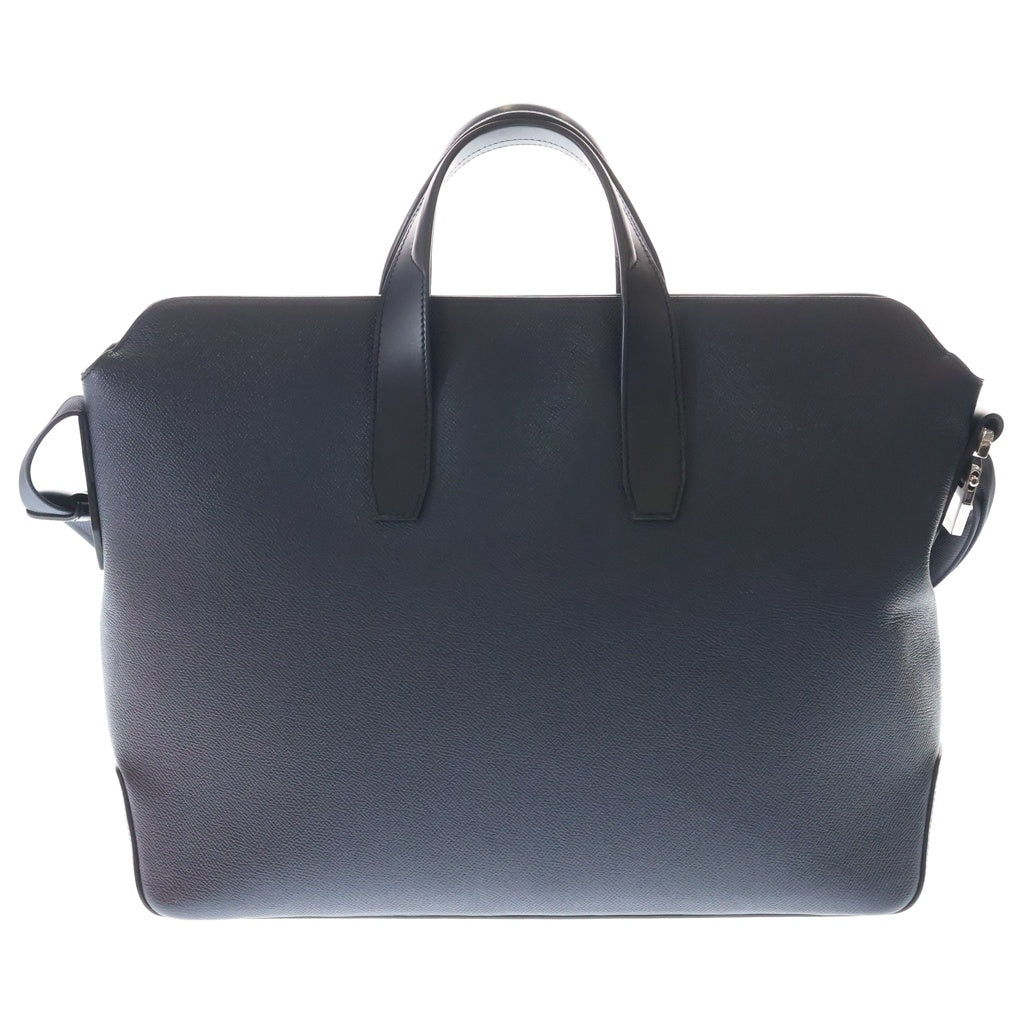 HERMES(エルメス) ポルトドキュメント シティニュース ビジネスバッグ ショルダーバッグ ハンドバッグ ネイビー C刻印 レディース