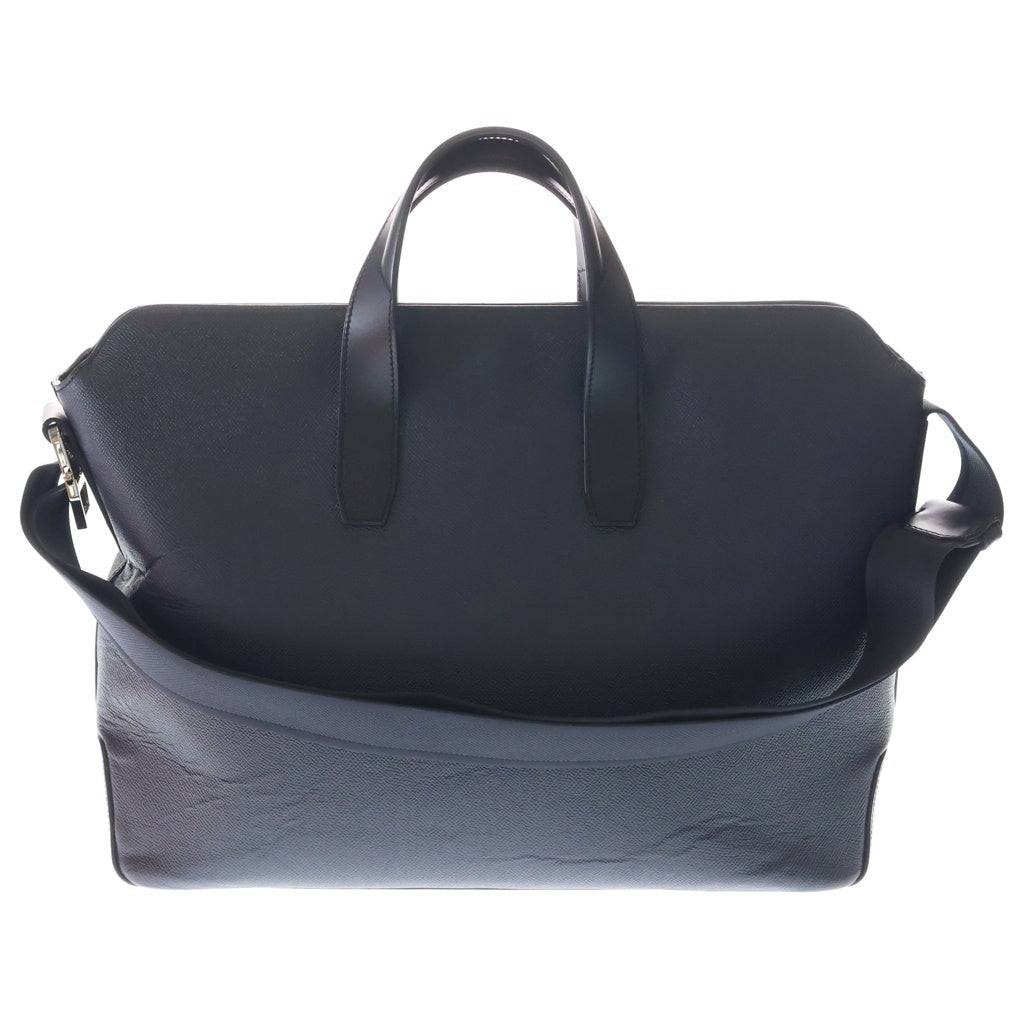 HERMES(エルメス) ポルトドキュメント シティニュース ビジネスバッグ ショルダーバッグ ハンドバッグ ネイビー C刻印 レディース
