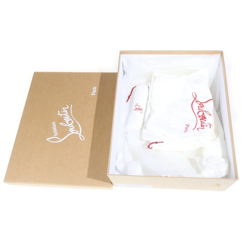 CHRISTIAN LOUBOUTIN(クリスチャンルブタン) LOUBISHARK FLAT ルビシャーク フラット ローカットスニーカー ホワイト