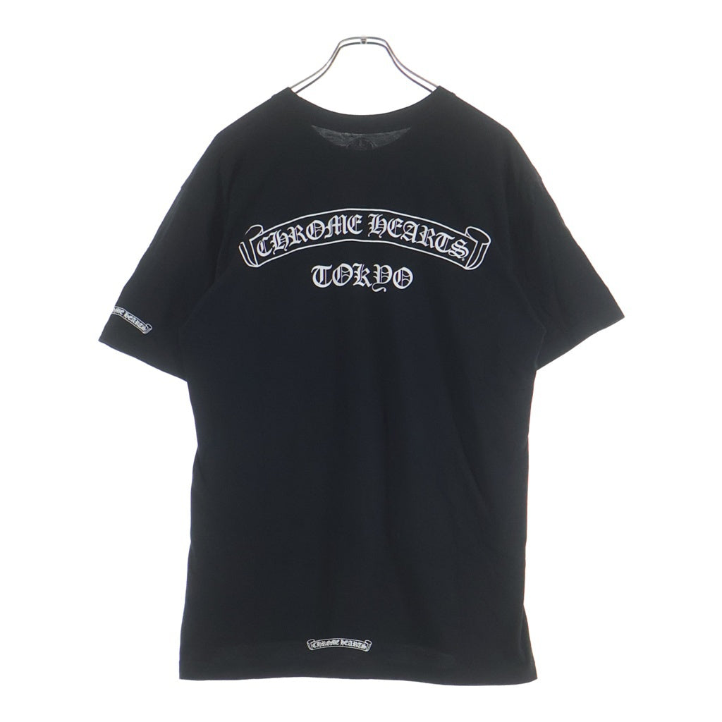 CHROME HEARTS(クロムハーツ) CH T-SHIRT LTD TOKYO 東京限定 スクロールプリント 半袖Tシャツ ブラック