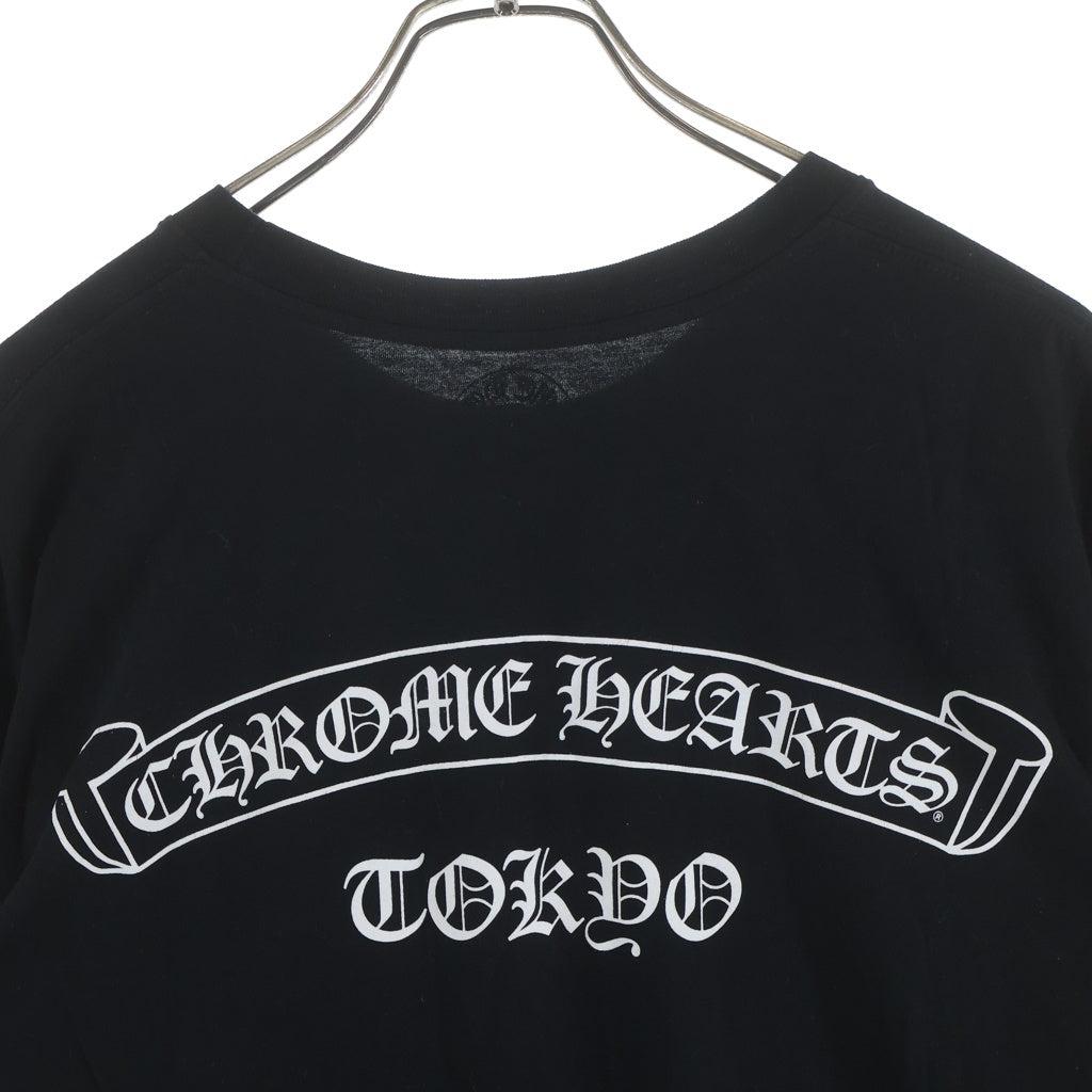 CHROME HEARTS(クロムハーツ) CH T-SHIRT LTD TOKYO 東京限定 スクロールプリント 半袖Tシャツ ブラック