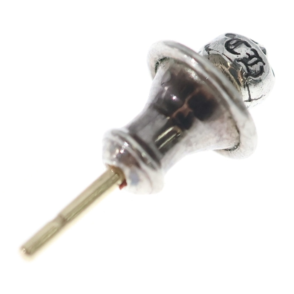 CHROME HEARTS(クロムハーツ) STUD CRS BALL MINI ミニクロスボールスタッド ピアス シルバー