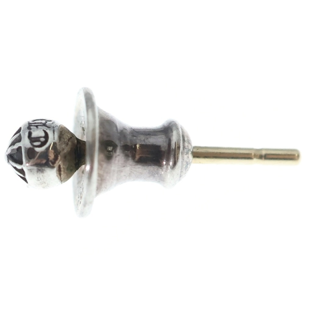 CHROME HEARTS(クロムハーツ) STUD CRS BALL MINI ミニクロスボールスタッド ピアス シルバー