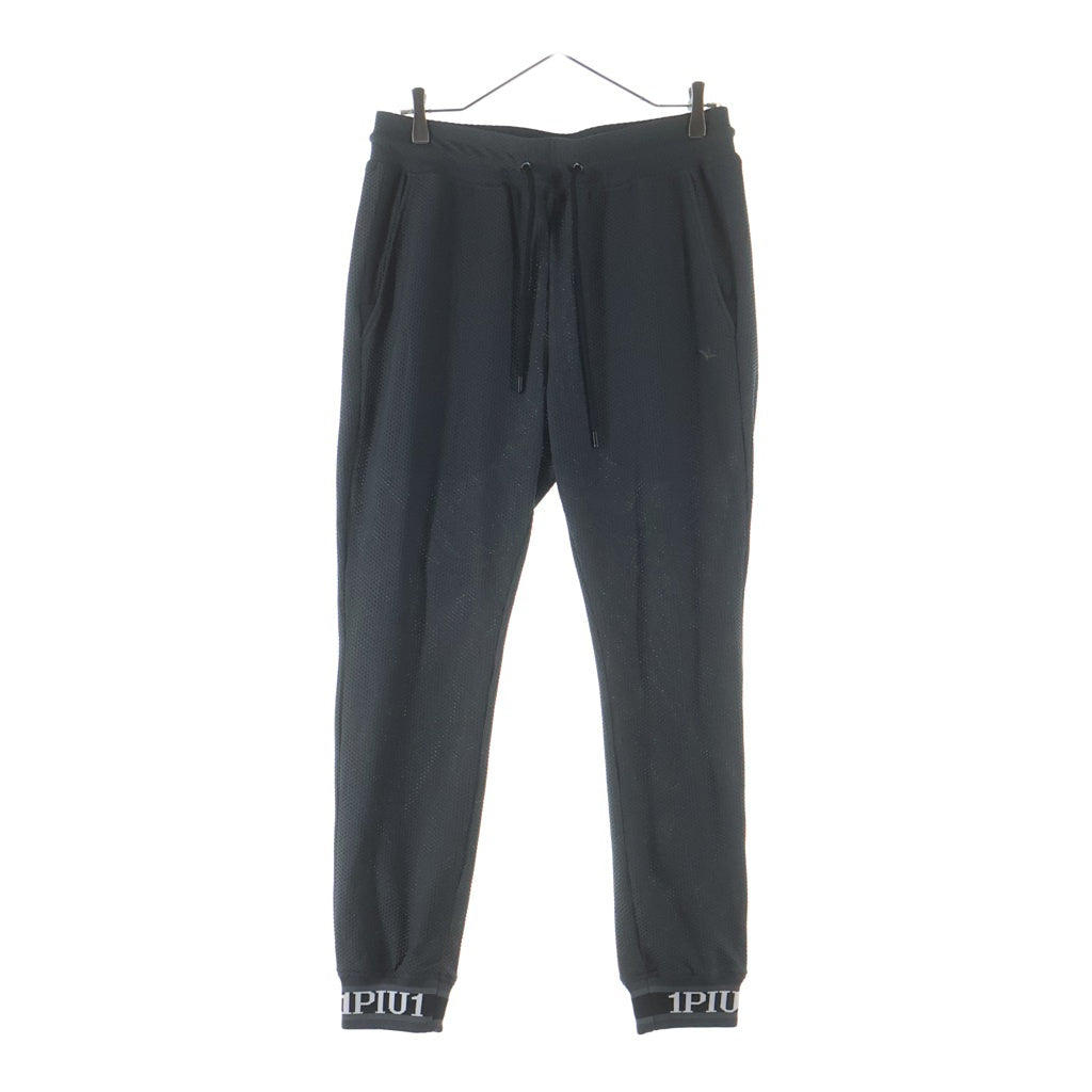 1 PIU 1 UGUALE 3 RELAX(ウノピゥウノウグァーレトレ) 113 SPORT TECHNICAL MESH GRAY RIB メッシュ ジョガーパンツ グレー TM720-TM06-88