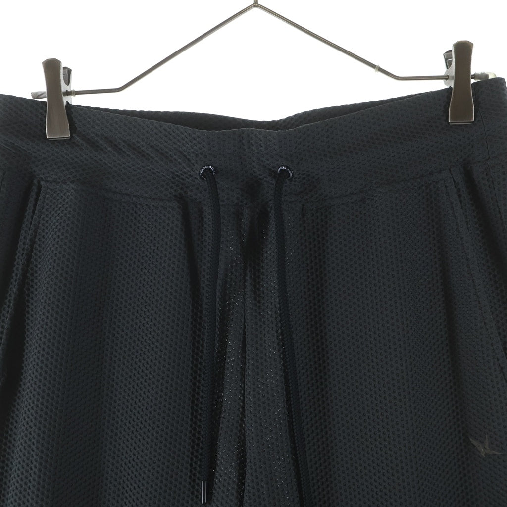 1 PIU 1 UGUALE 3 RELAX(ウノピゥウノウグァーレトレ) 113 SPORT TECHNICAL MESH GRAY RIB メッシュ ジョガーパンツ グレー TM720-TM06-88