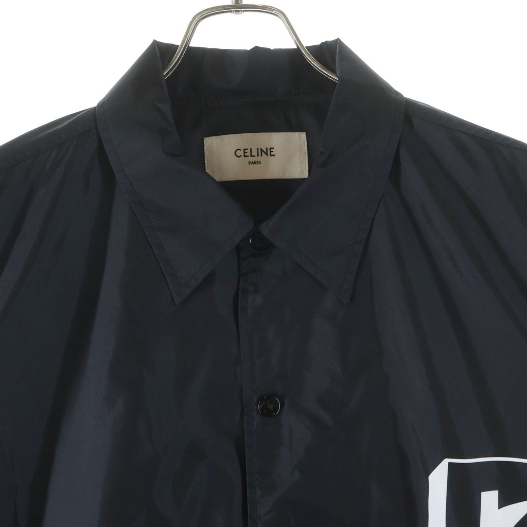 CELINE(セリーヌ) Coach Jacket ナイロンコーチジャケット ブラック