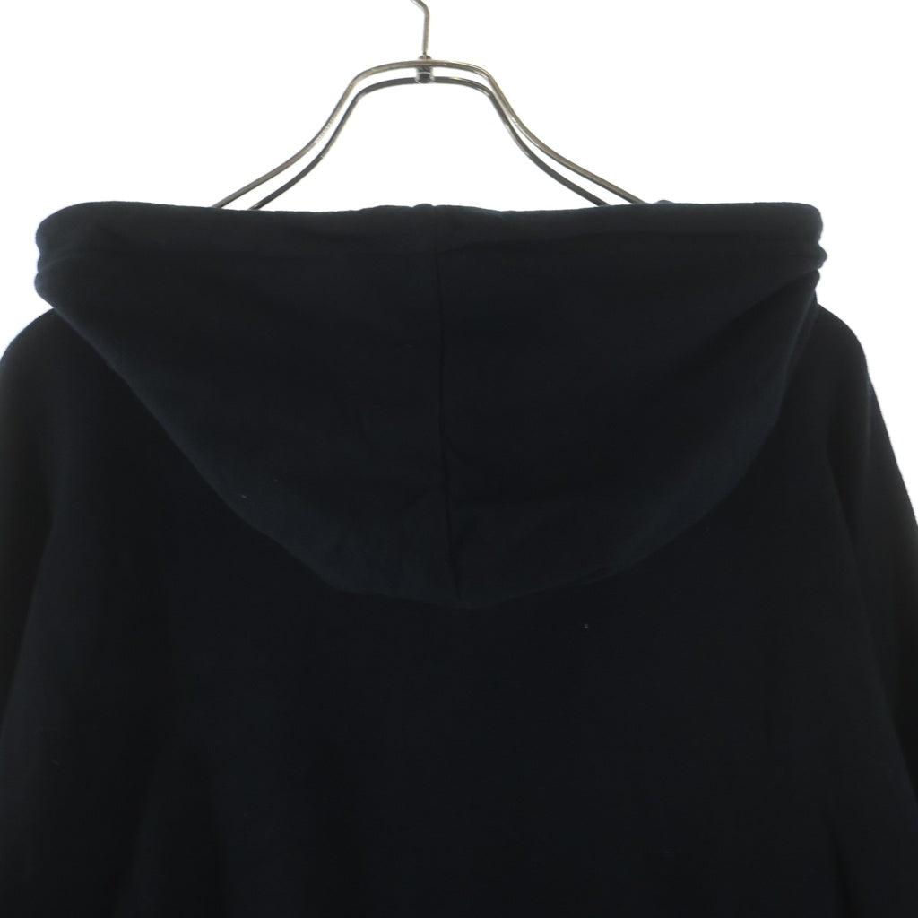 CELINE(セリーヌ) Triomphe Hoodie トリオンフ カシミヤ混 プルオーバースウェットパーカー フーディー ブラック 2Y35D450I.38AW
