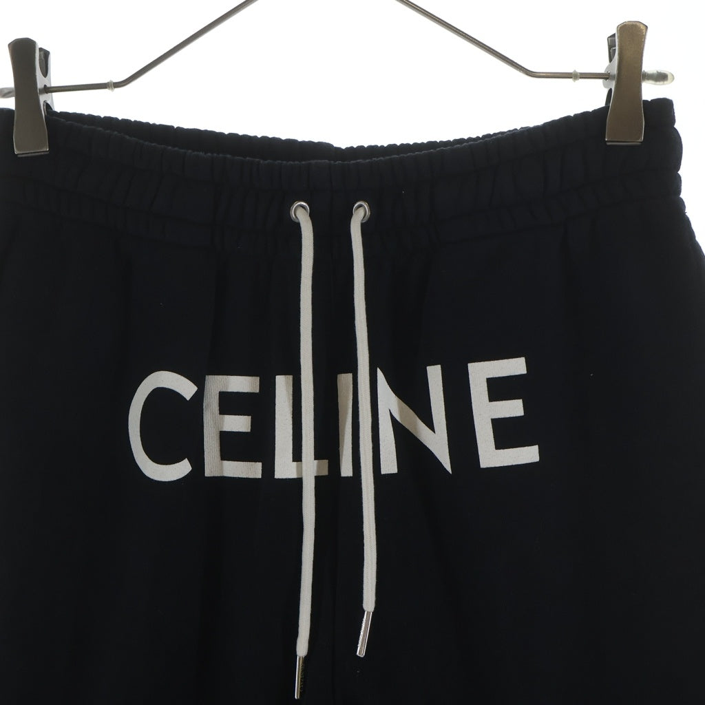 CELINE(セリーヌ) Sweatpants ロゴプリント スウェットパンツ ブラック 2Z056670Q