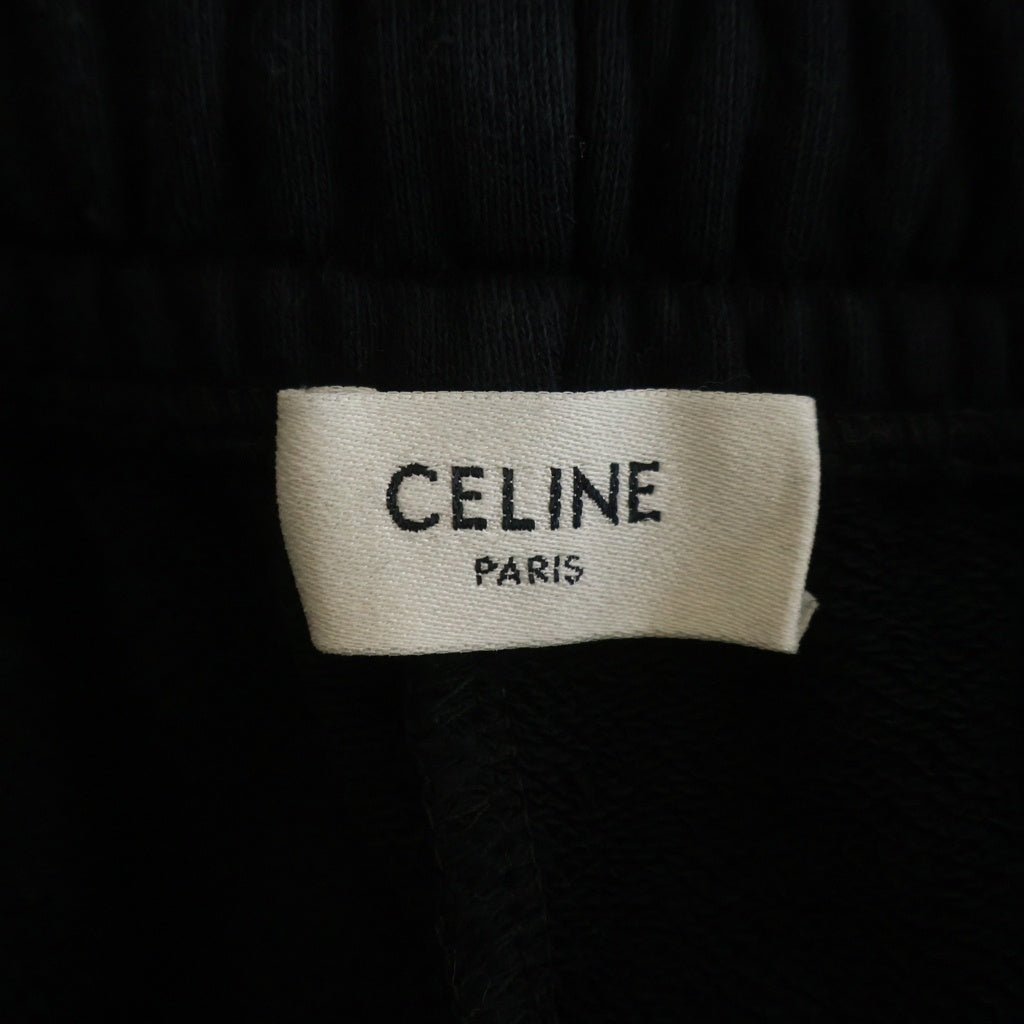 CELINE(セリーヌ) Sweatpants ロゴプリント スウェットパンツ ブラック 2Z056670Q