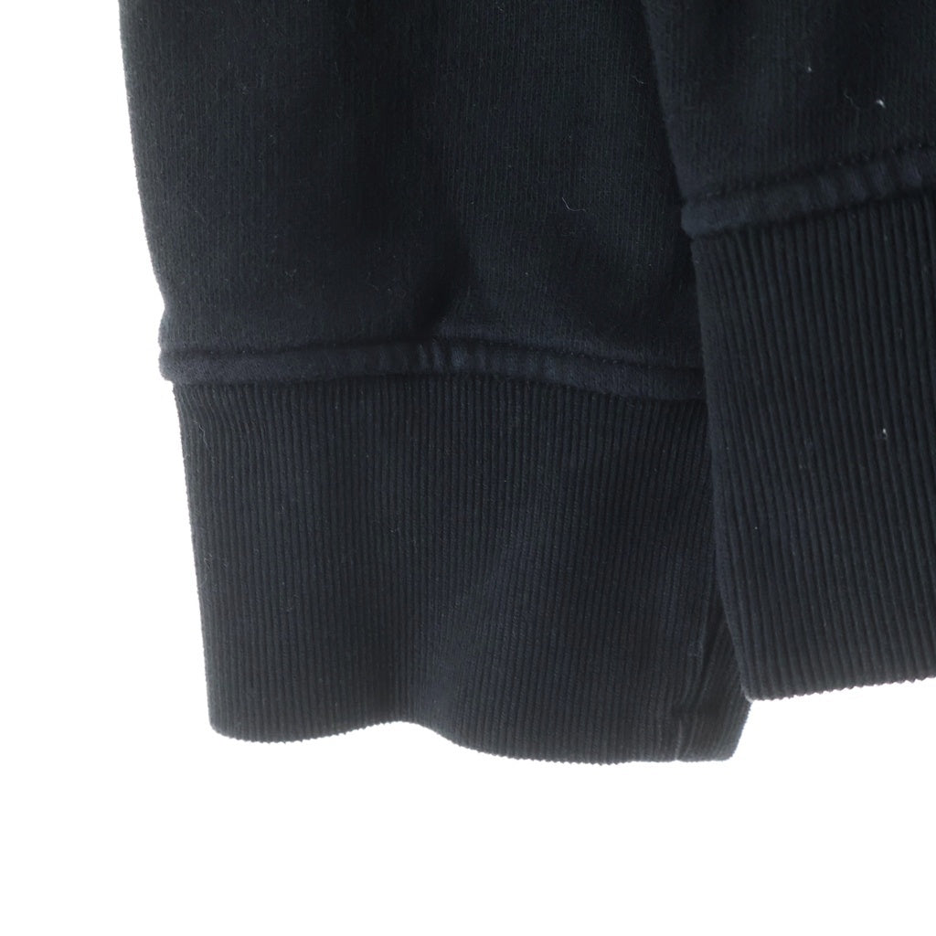 STONE ISLAND(ストーンアイランド) Zip Up Hoodie ロゴワッペン ジップアップスウェットパーカー フーディー ブラック 771564220