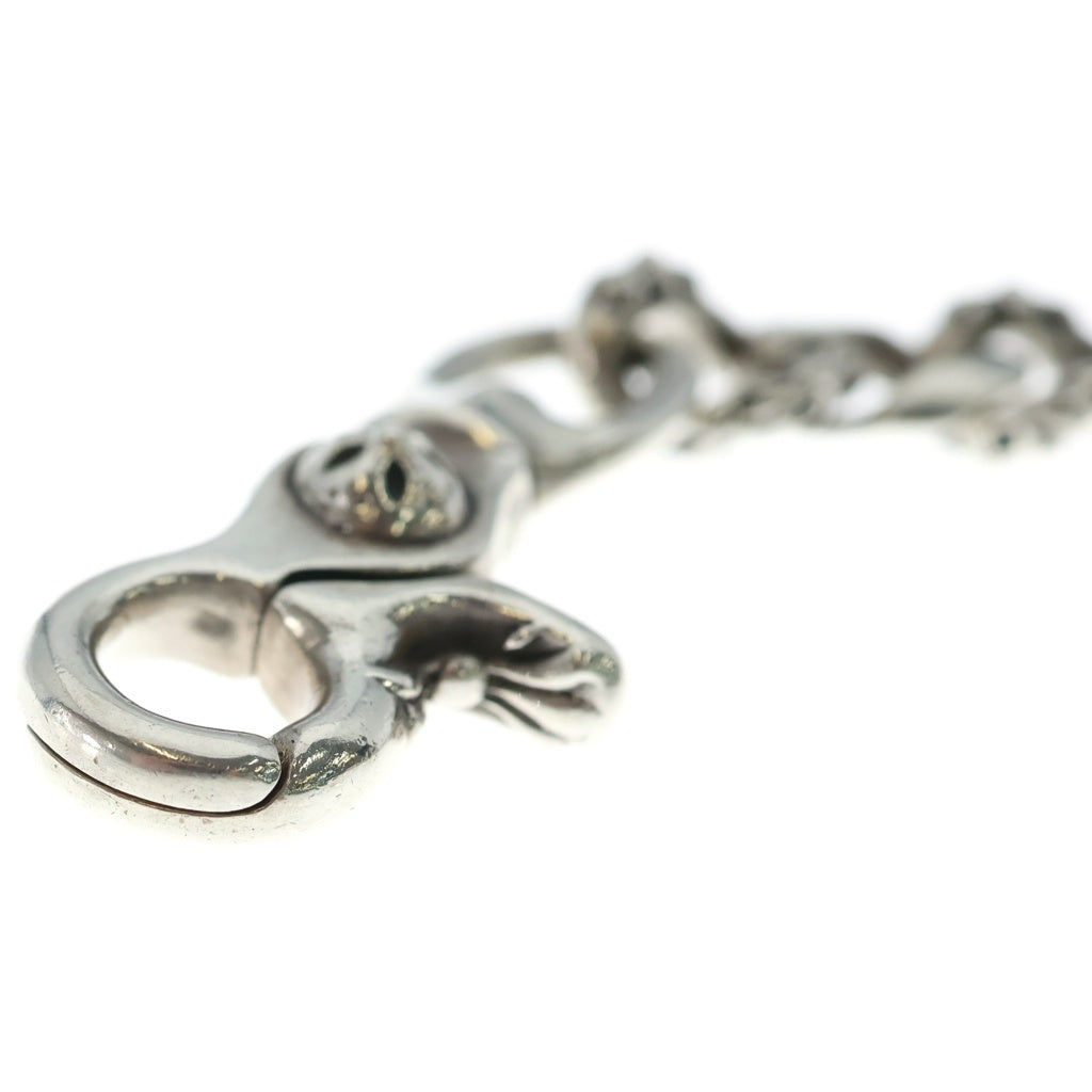 CHROME HEARTS(クロムハーツ) FANCY LONG-T/2クリップロングファンシー ウォレットチェーン シルバー BCA075