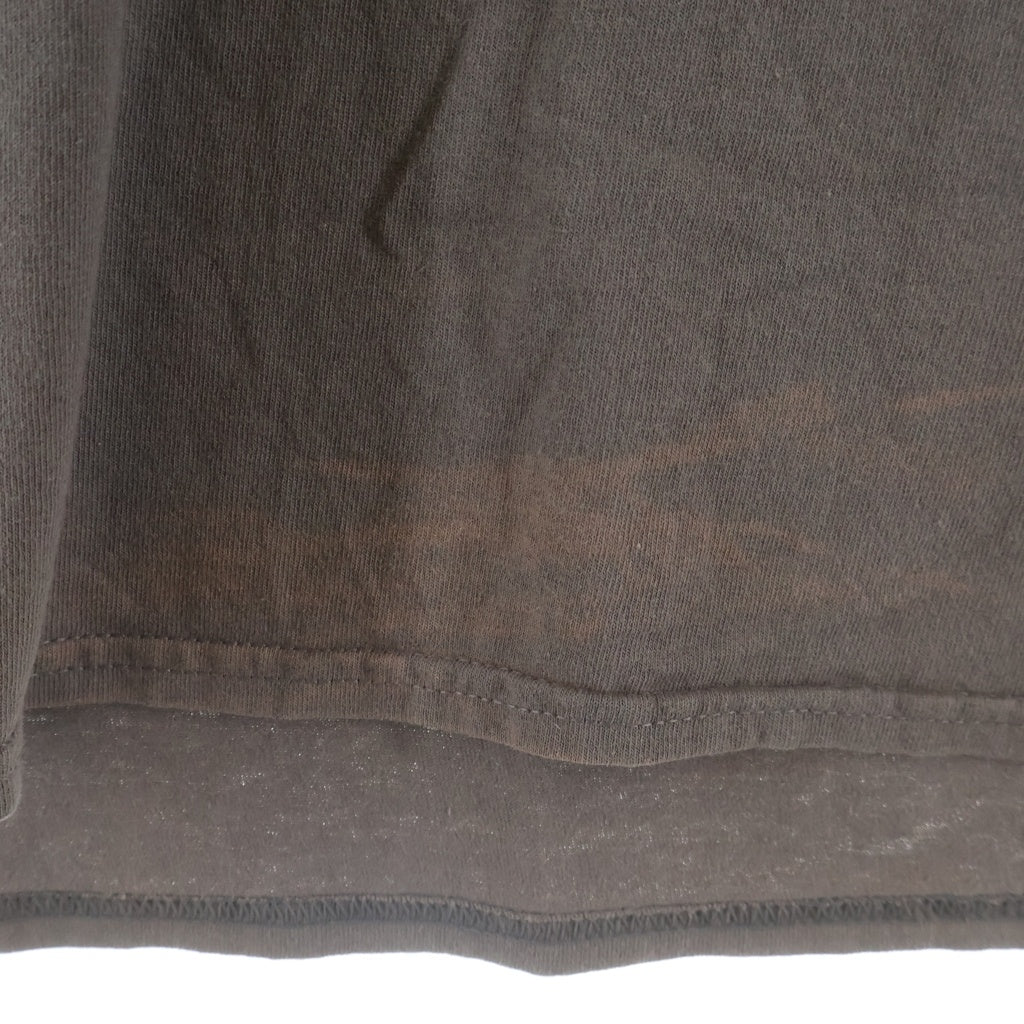 HARLEY DAVIDSON(ハーレーダビッドソン) BAR & SHIELD L/S TEE バーアンドシールド 袖ロゴプリント ロングスリーブ長袖Tシャツ ブラウン