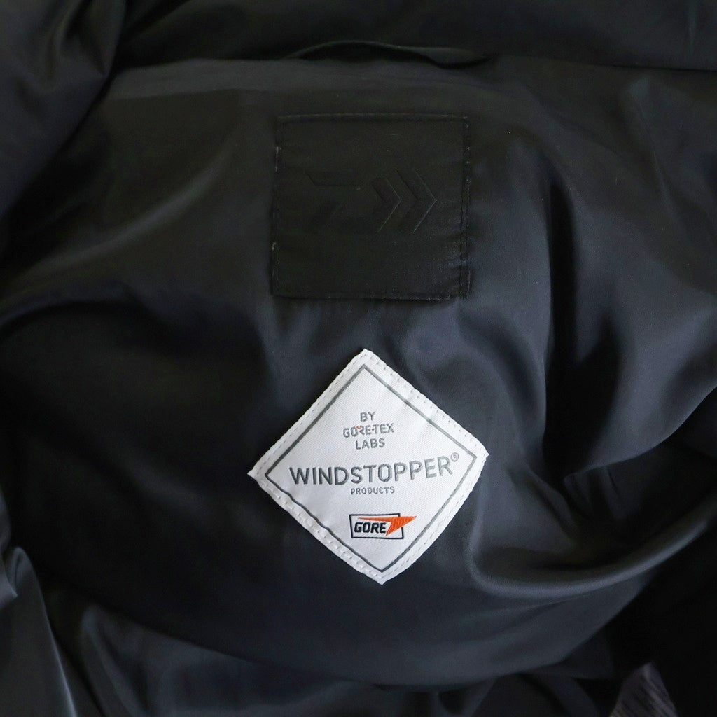 DAIWA PIER39(ダイワ ピアサーティナイン) 24AW GORE-TEX WINDSTOPPER EXPEDITION DOWN JACKET BW-15024W ゴアテックス ウィンドストッパー エクスペディション ダウンジャケット ブラック