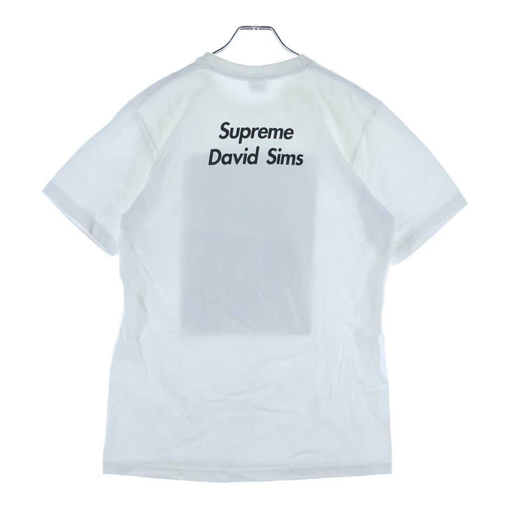 SUPREME(シュプリーム) 15AW David Sims Tee デヴィッド シムズ プリント クルーネック半袖Tシャツ ホワイト