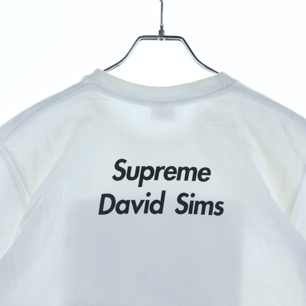 SUPREME(シュプリーム) 15AW David Sims Tee デヴィッド シムズ プリント クルーネック半袖Tシャツ ホワイト
