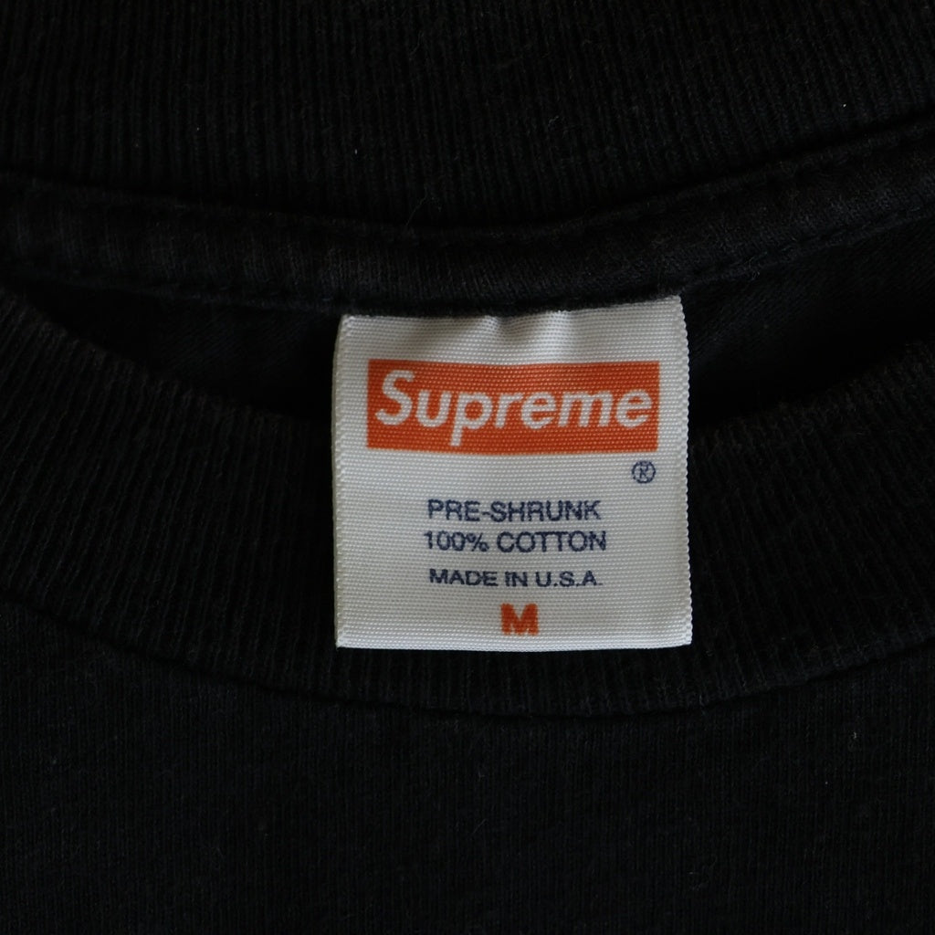 SUPREME(シュプリーム) 08SS Kermit The Frog Tee カーミット ザ フロッグ プリント半袖Tシャツ ブラック