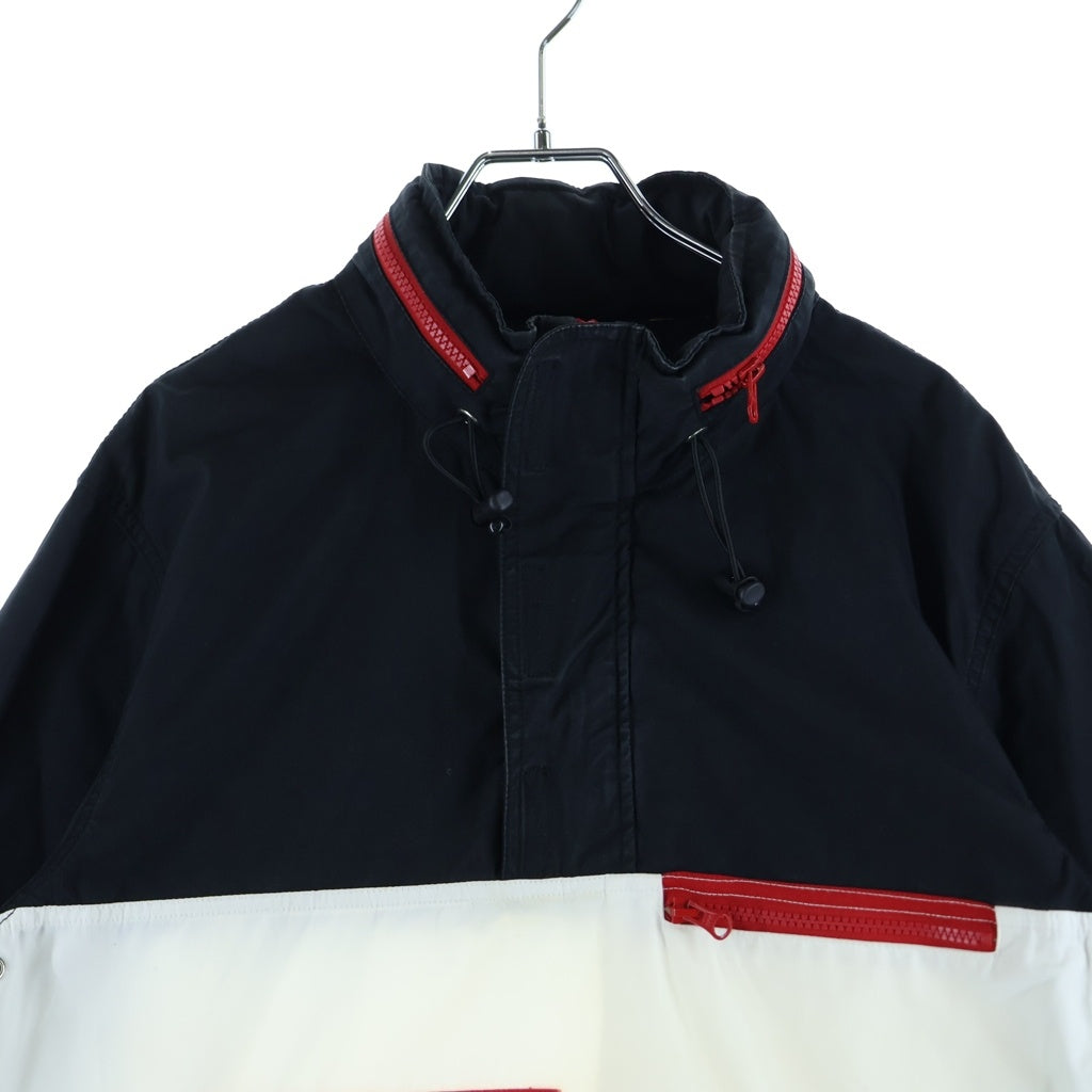 SUPREME(シュプリーム) 14SS F-1 Pullover Jacket アノラック ハーフジップ ジャケット ブラック/ホワイト/グリーン