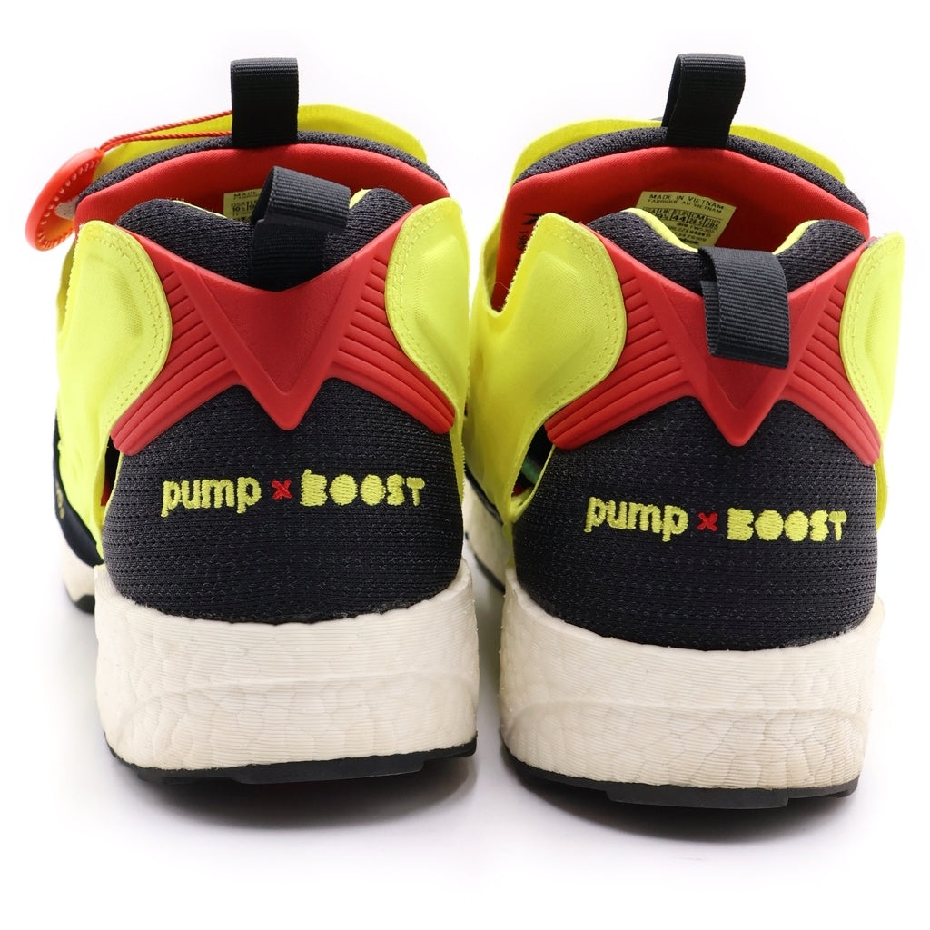 adidas(アディダス) ×REEBOK INSTAPUMP FURY BOOST OG リーボック クラシック インスタポンプフューリーブースト ローカットスニーカー イエロー US10.5/28.5cm FW5305