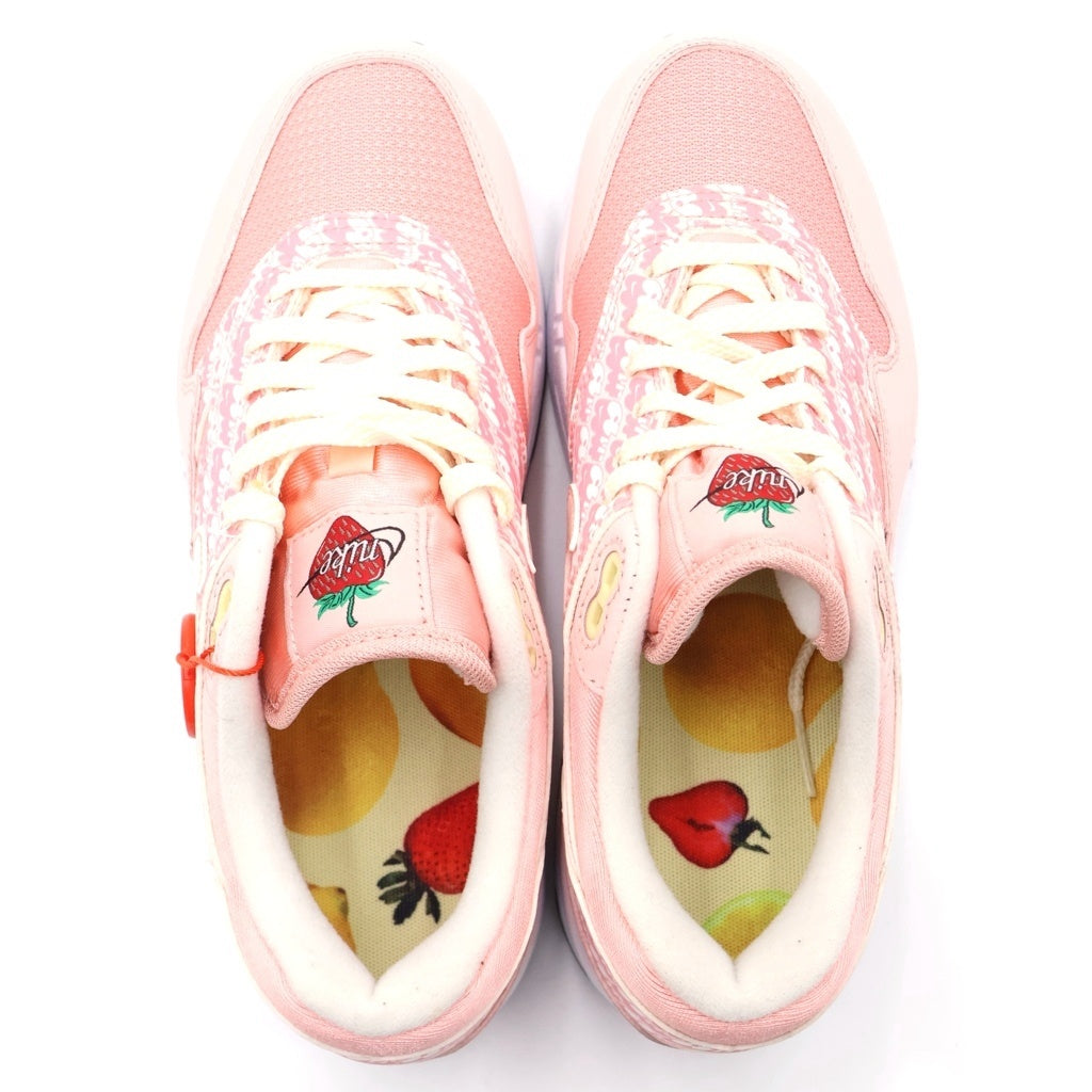 NIKE(ナイキ) NIKE AIR MAX 1 PRM STRAWBERRY LEMONADE CJ0609-600 エアマックス1 プレミアム ストロベリーレモネード ローカットスニーカー ピンク US5/23.5cm