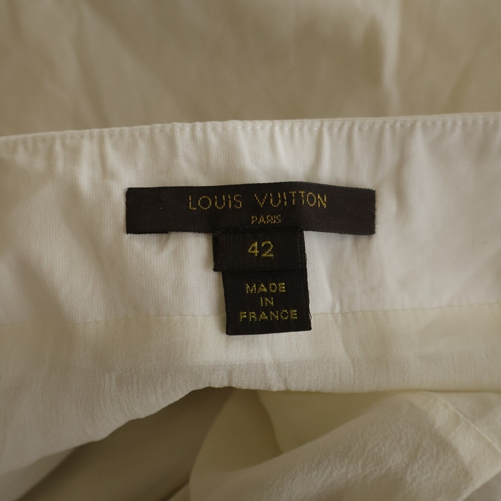 LOUIS VUITTON(ルイヴィトン) 16SS Balloon Skirt バルーンスカート ホワイト レディース RW161B QKH F9SK54