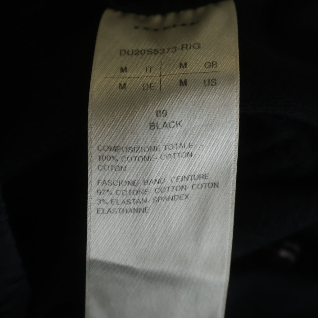 DRKSHDW(ダークシャドウ) 20SS Drawstring Sweat Pants ドローストリング スウェットパンツ ブラック DU20S5373-RIG
