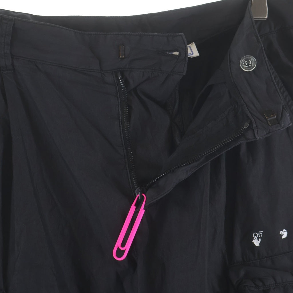 OFF-WHITE(オフホワイト) 21SS Cargo Pants カーゴパンツ ブラック OMCF023R21FAB001