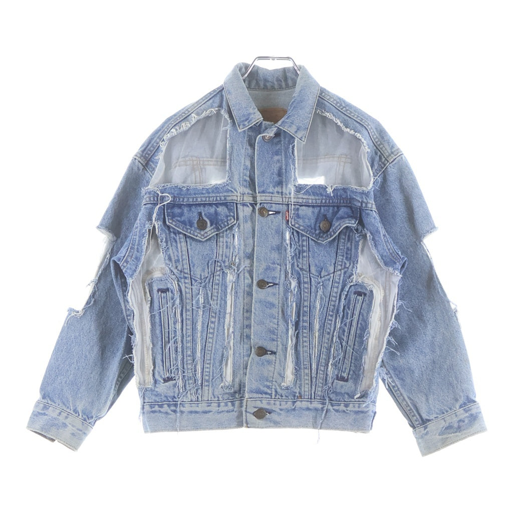 OFF-WHITE(オフホワイト) 16SS Levi's Vision Denim Jacket リーバイス 再構築デニムジャケット インディゴ OFFLVSS16