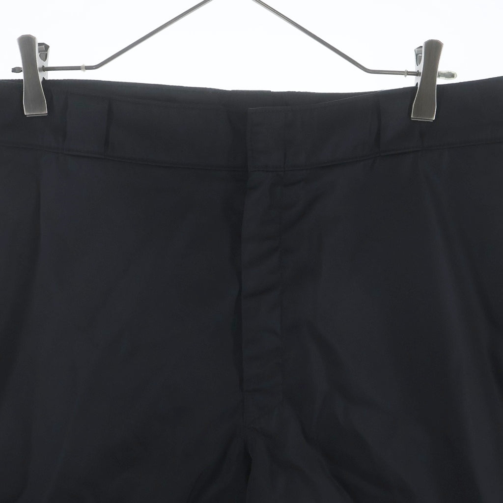 PRADA(プラダ) 21SS Re-Nylon Bermuda Shorts リナイロン トライアングルロゴ バミューダパンツ ナイロンショーツ ハーフパンツ ブラック SPG32