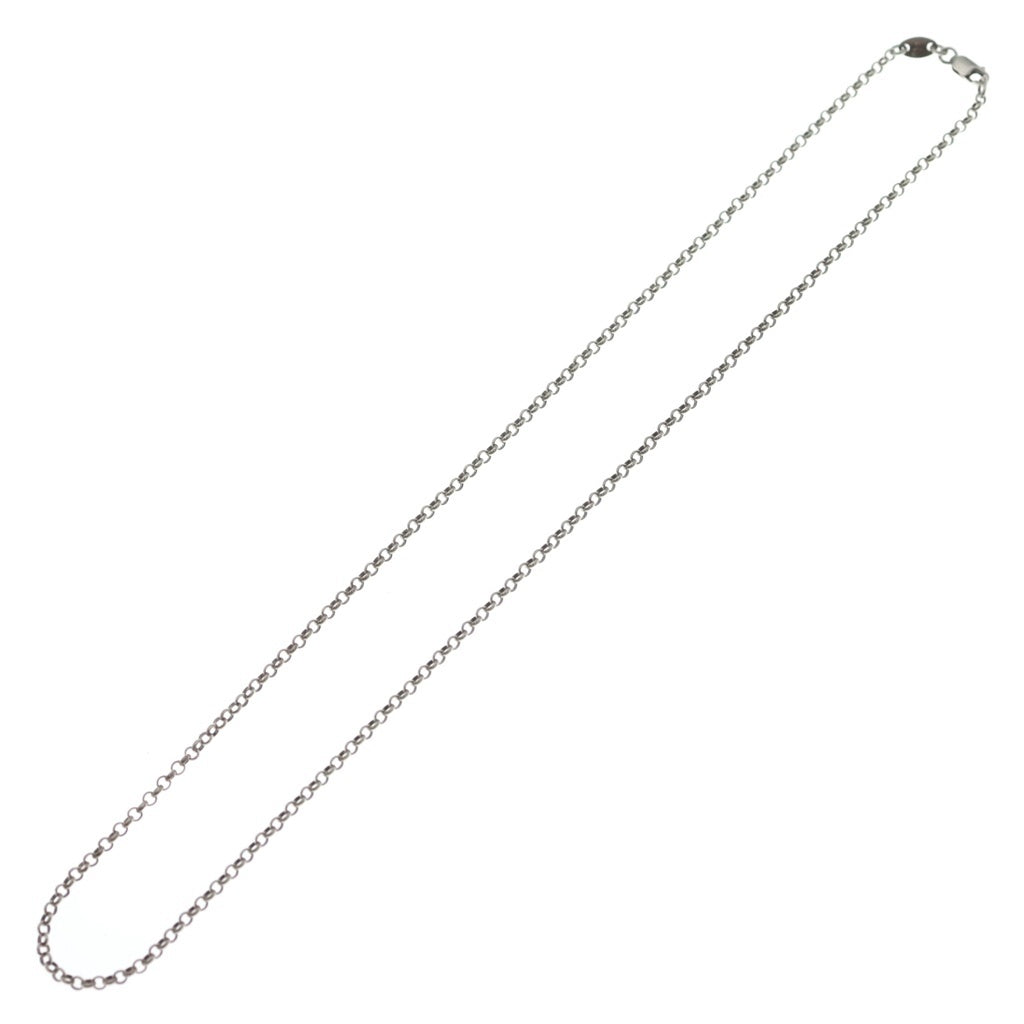 CHROME HEARTS(クロムハーツ) NECKCHAIN R18 ロールチェーンネックレス 18inch シルバー BCA083