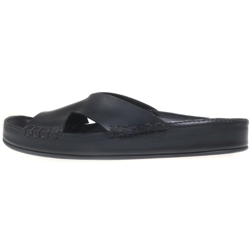 KENZO(ケンゾー) Opanka Mules レザーサンダル ローカットシューズ ブラック FB55MU023L65.99