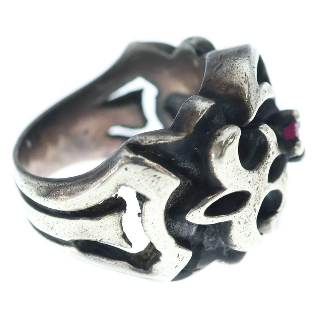 NO BRAND(ノーブランド) Stone Ring センターストーン リング シルバー