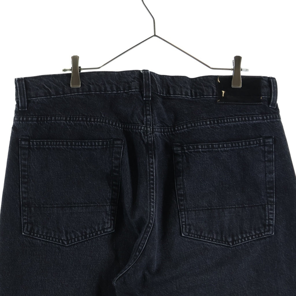 OUR LEGACY(アワーレガシー) THIRD CUT SUPERGREY-WASH M4195TS ワイドデニムパンツ ブラック 34