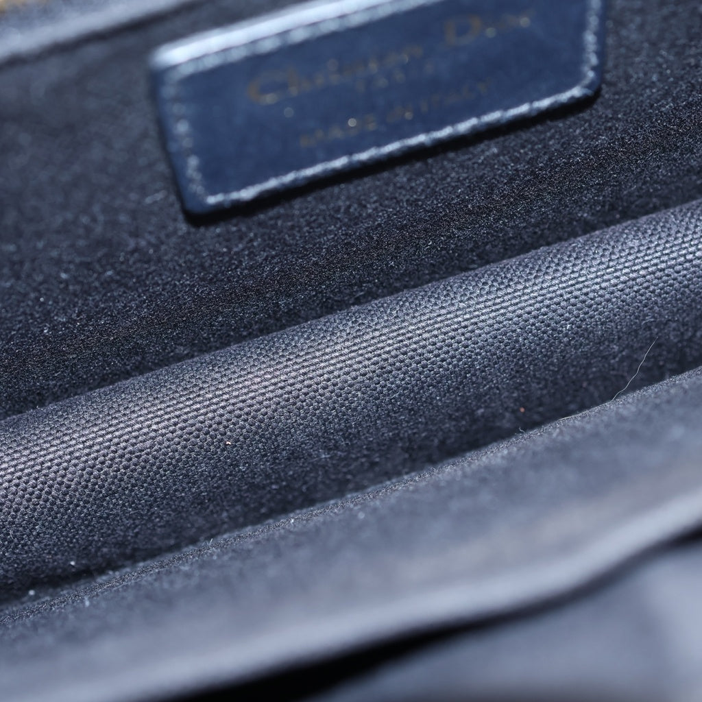 DIOR(ディオール) 30 MONTAIGNE M9208UTZQ モンテーニュ オブリーク ジャカード ショルダーバッグ ネイビー レディース