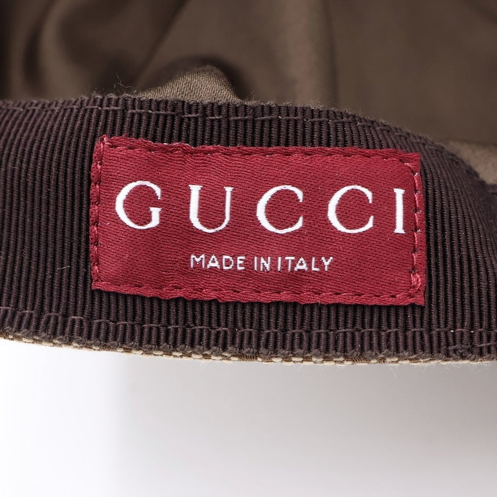 GUCCI(グッチ) 25SS ×Higuchi Yuko GG Canvas Cap ヒグチユウコ GGキャンバス ベースボールキャップ 帽子 ベージュ/ピンク 847862 3HBFT レディース