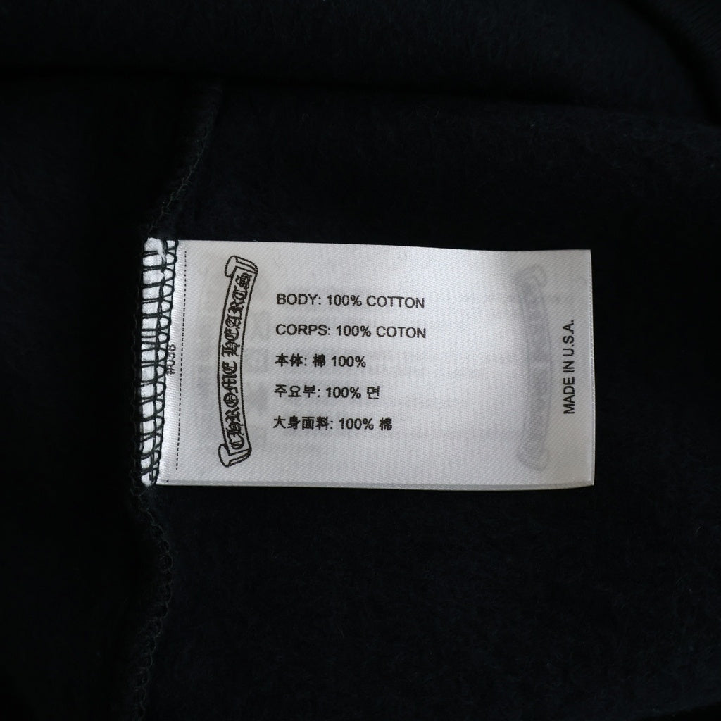 CHROME HEARTS(クロムハーツ) 26SS DEADLY DOLL SWTSHRT PLVR LTD ONLINE オンライン限定 デッドリードール プルオーバースウェットパーカー フーディー ブラック