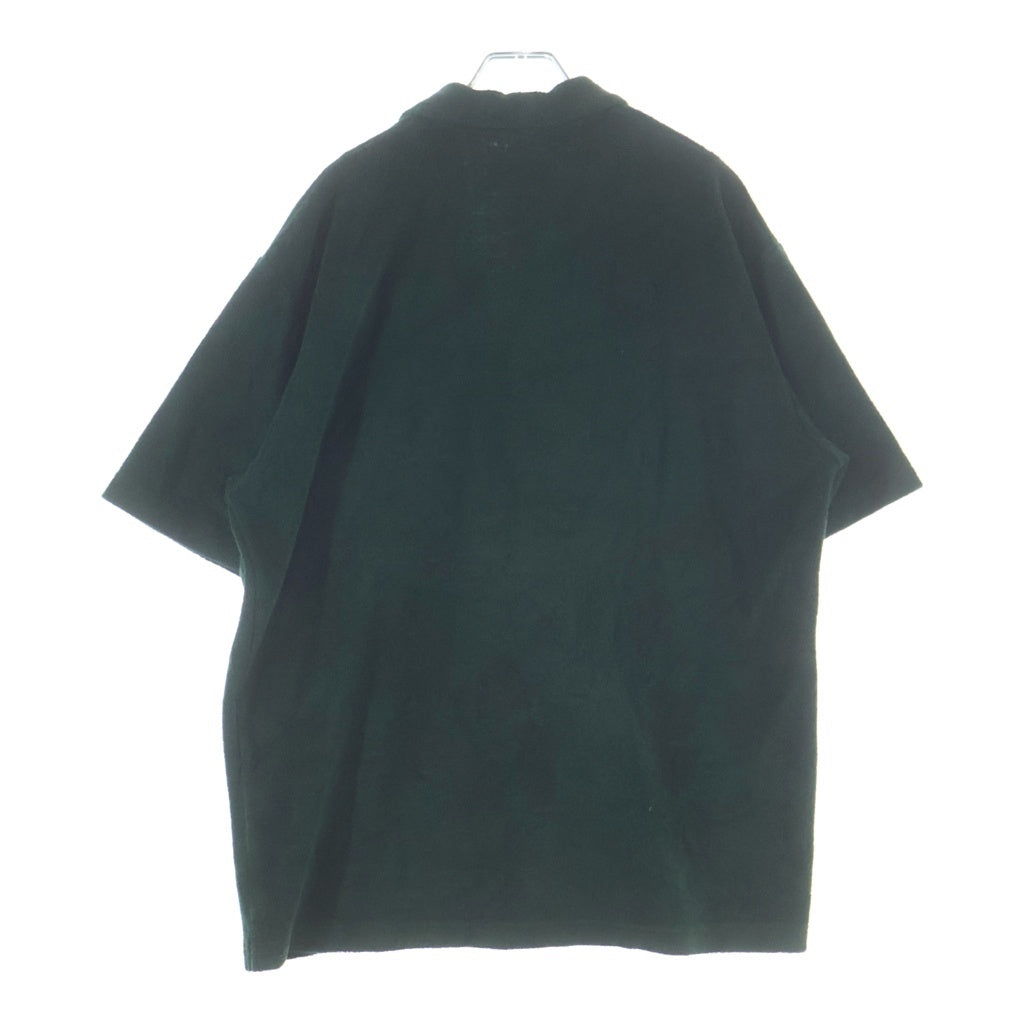 KITH(キス) 25SS Terry Thompson Crossover Shirt テリートンプソン パイル地 半袖シャツ グリーン