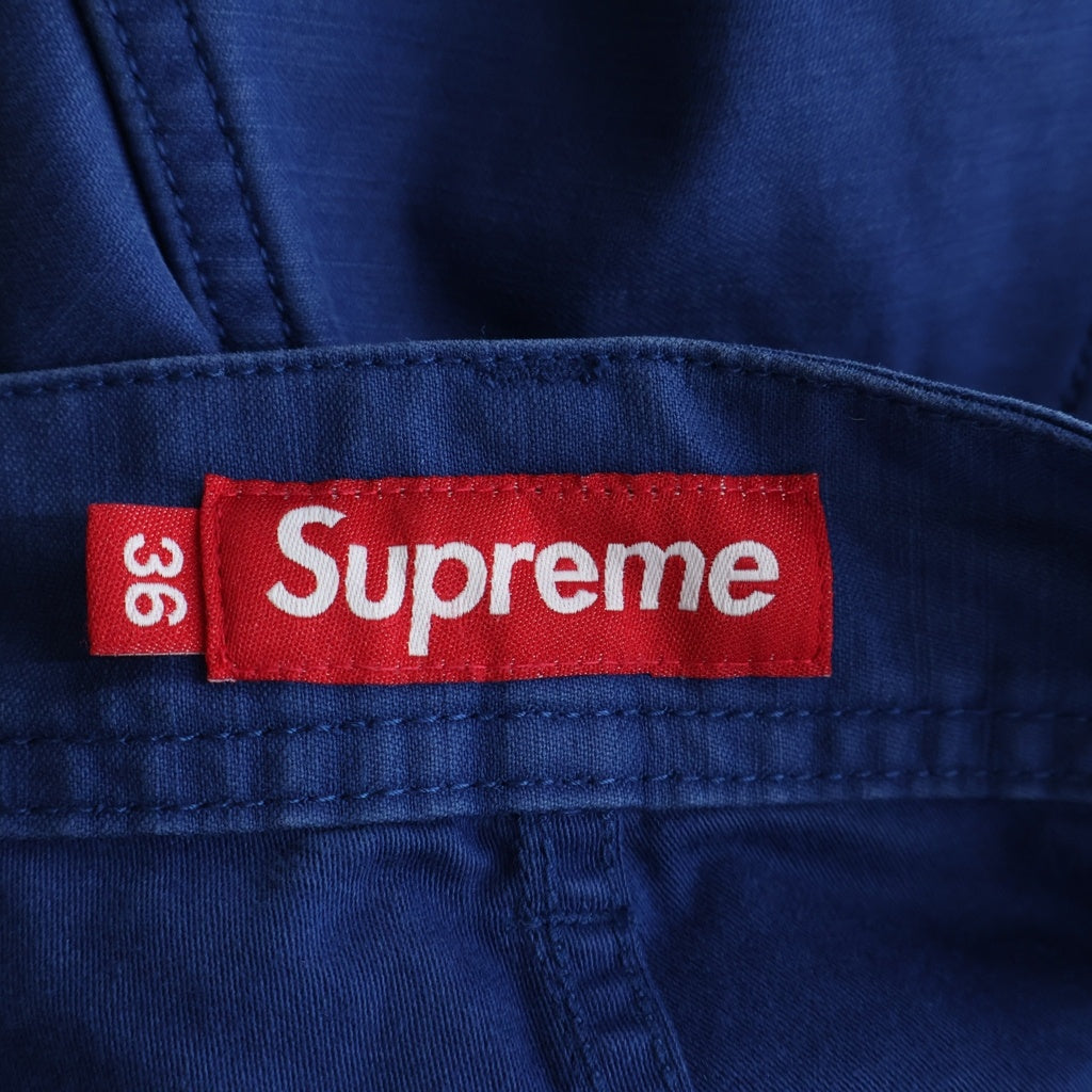 SUPREME(シュプリーム) 25SS Cargo Short カーゴ ジップフライ ショートパンツ ブルー