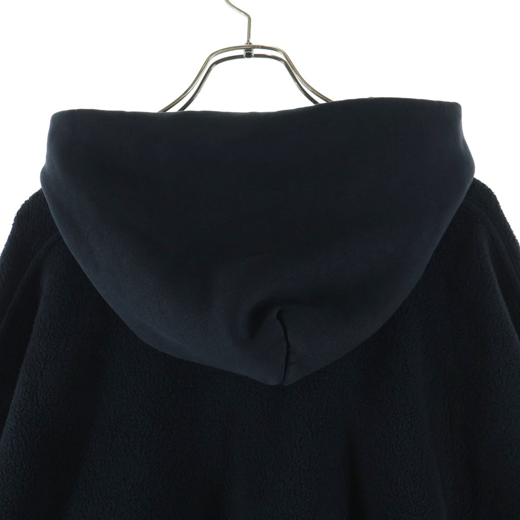NO BRAND(ノーブランド) SKYLRK(スカイラーク) REVERSE HOODIE リバース プルオーバースウェットパーカー フーディー ブラック