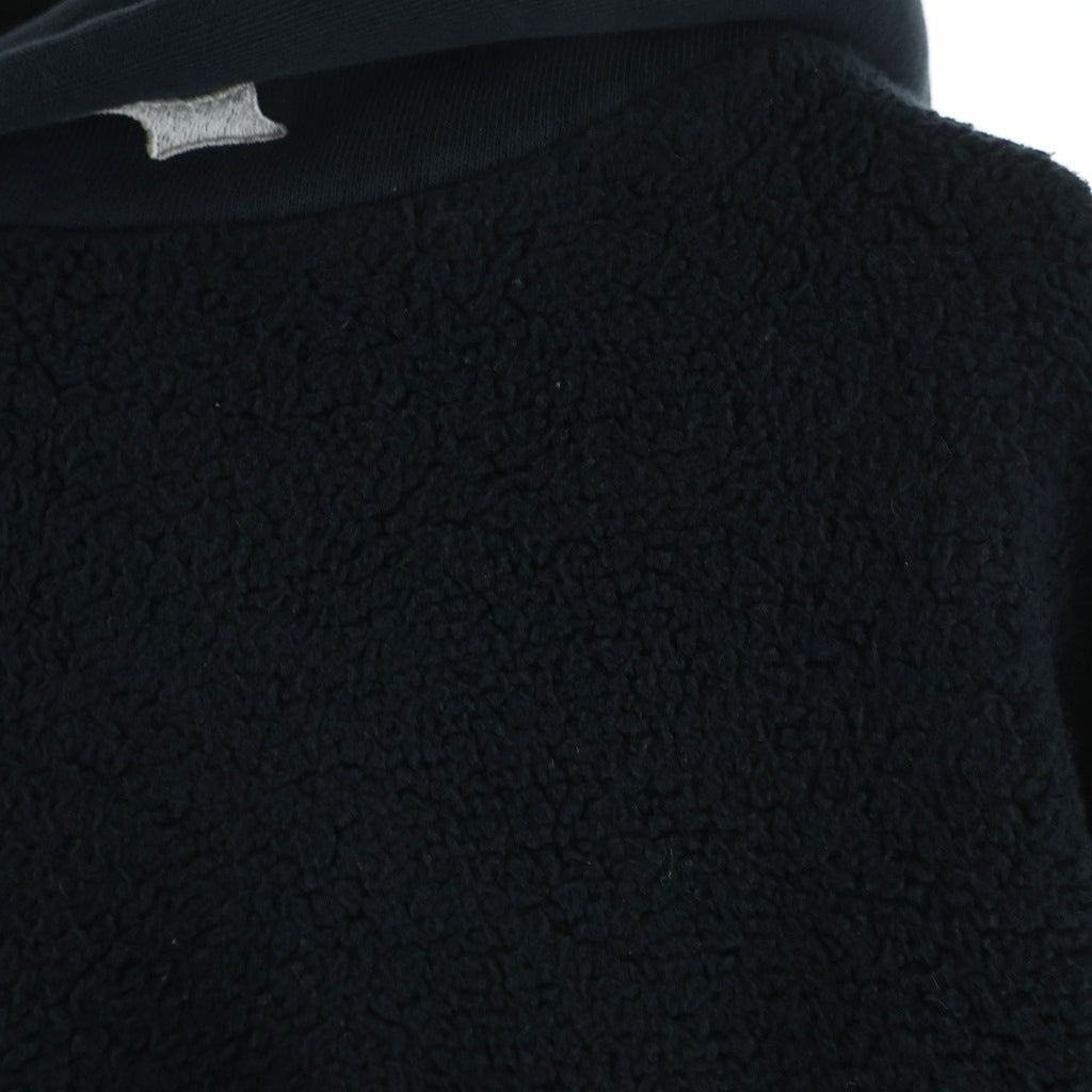 NO BRAND(ノーブランド) SKYLRK(スカイラーク) REVERSE HOODIE リバース プルオーバースウェットパーカー フーディー ブラック