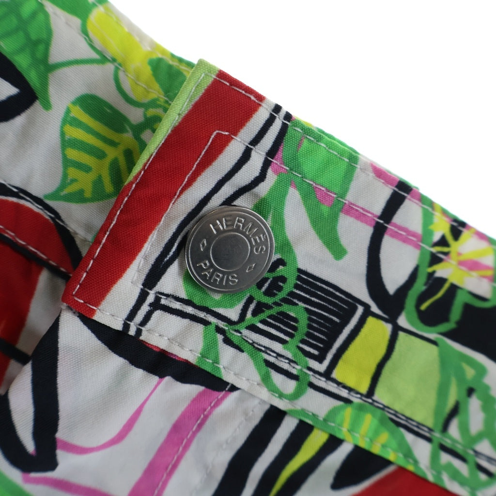 HERMES(エルメス) Nylon Shorts セリエボタン ナイロンショーツ ハーフパンツ マルチ