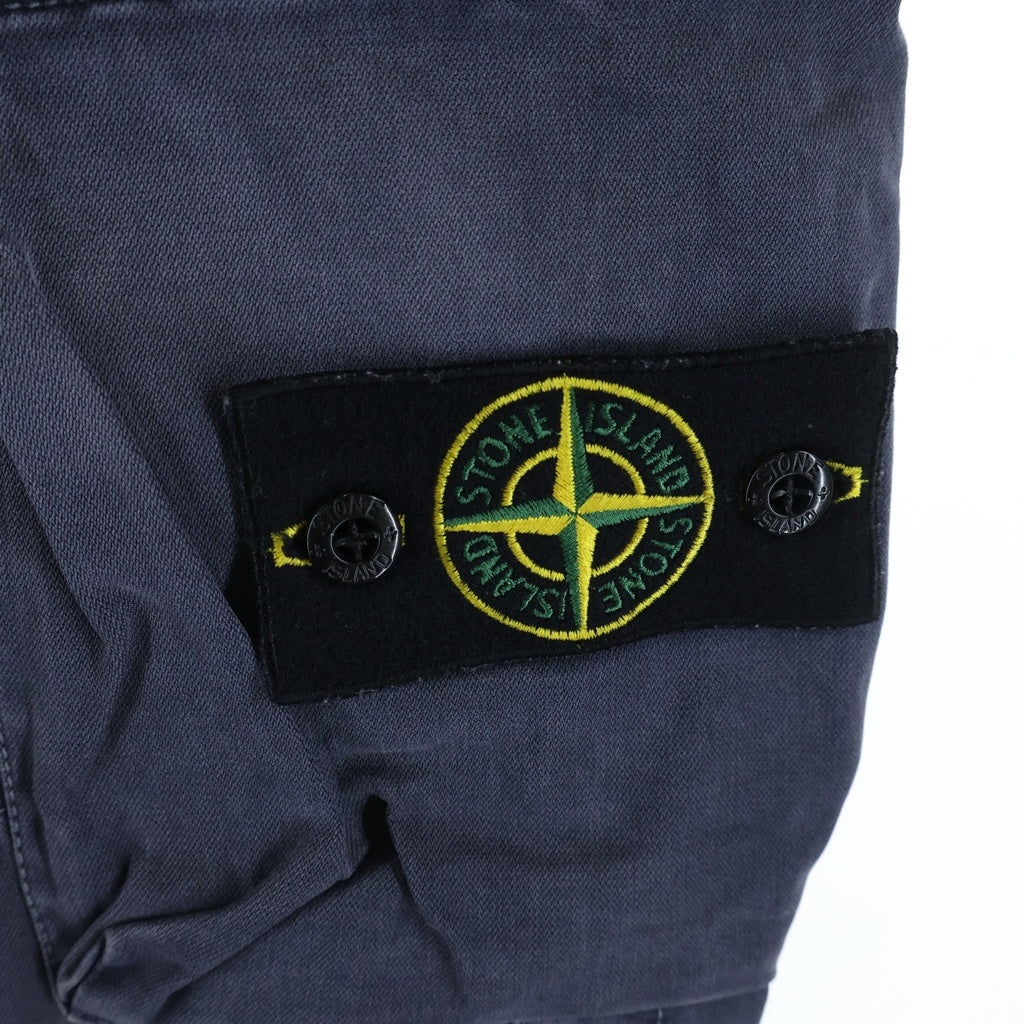 STONE  ストーンアイランド TYPE-SL Cargo Pants ロゴワッペン フェード加工 カーゴパンツ ネイビー 7115315L1 STONE ISLAND(ストーンアイランド) TYPE-SL Cargo Pants ロゴワッペン